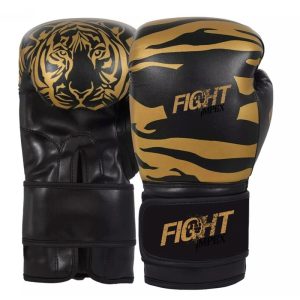 FIGHT IMPEX BOXING GLOVES, KARA SERIES , BLACK-GOLD