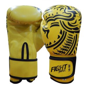 FIGHT IMPEX FLASH BOXING GLOVES Yellow/Black